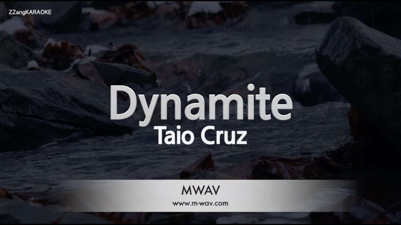 Taio Cruz - Dynamite (Melody) (Karaoke Version)