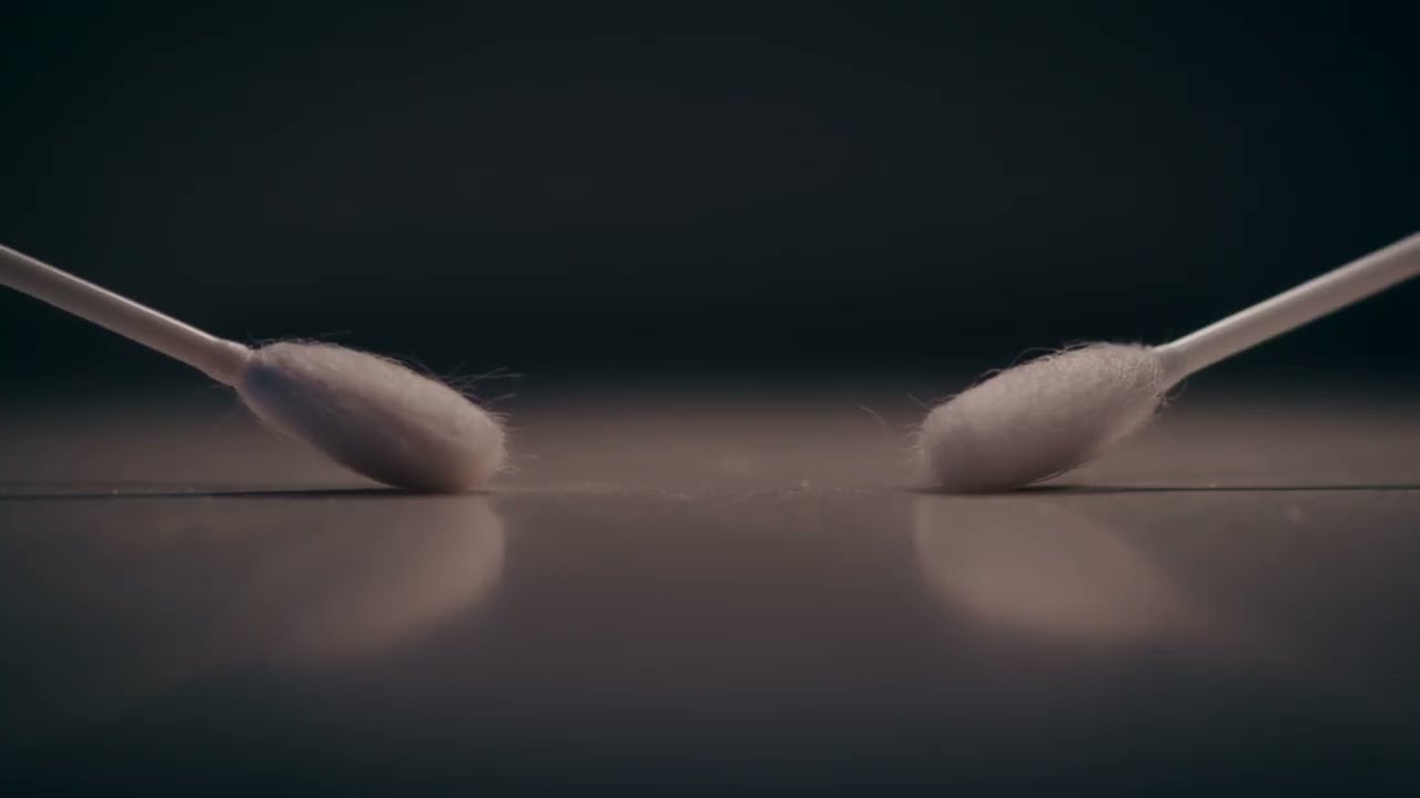 Soft Cotton Swab Sounds in the Dark 🌙 (ASMR)
