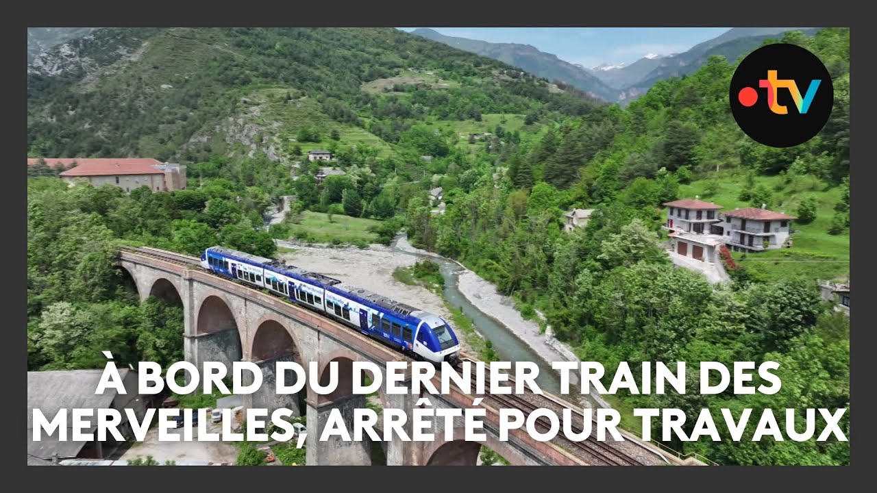 À bord du dernier train des Merveilles, arrêté pendant 16 mois pour des travaux sur la ligne