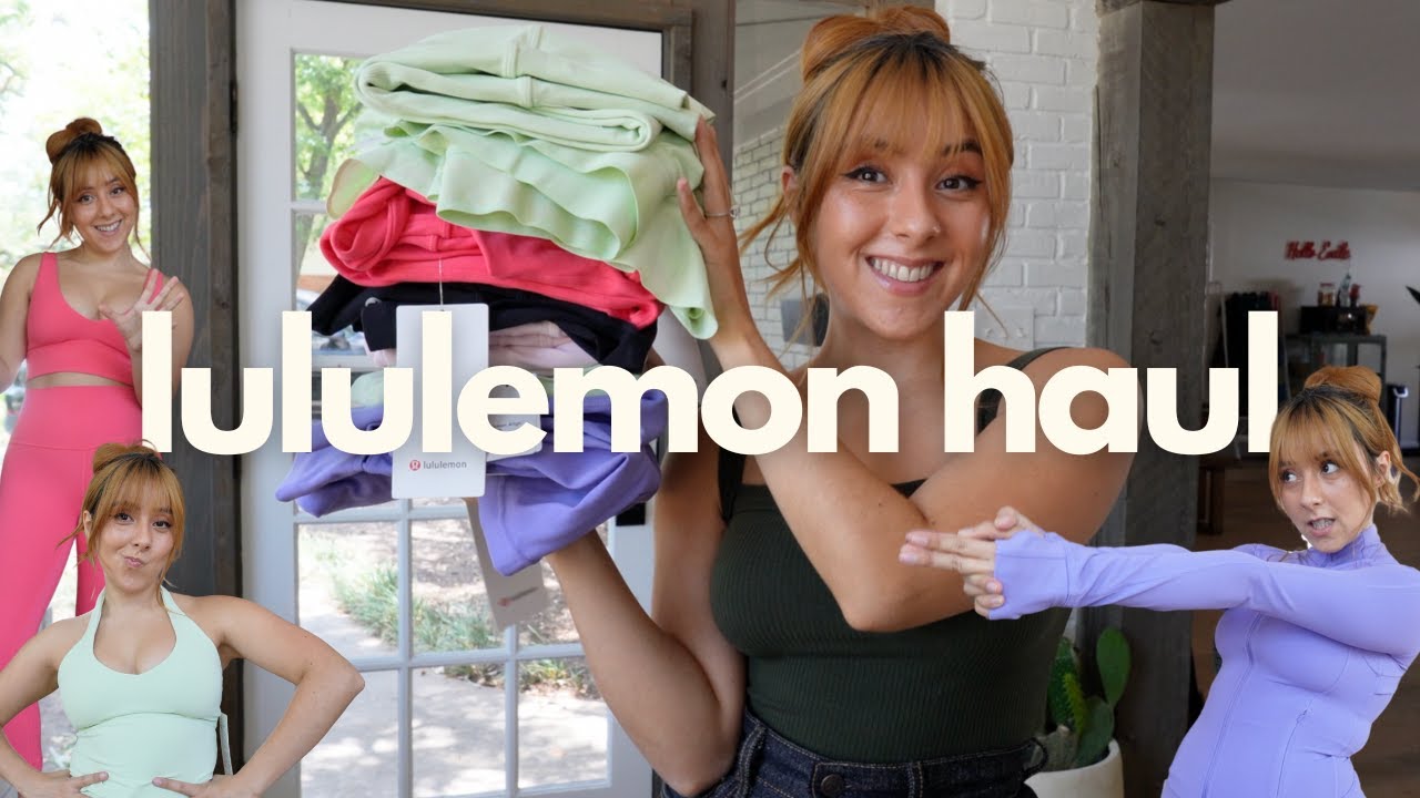 $1k lululemon haul + try on