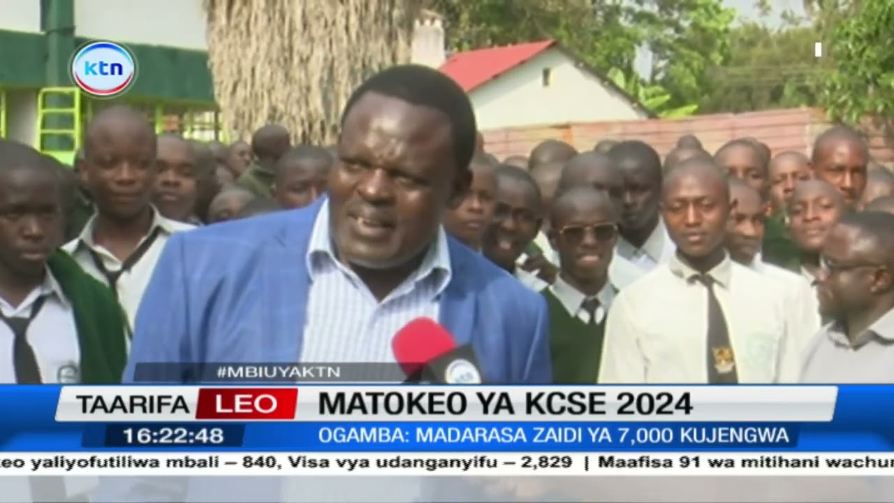 Walimu na wanafunzi wa Kakamega High wafurahia matokeo ya KCSE 2024