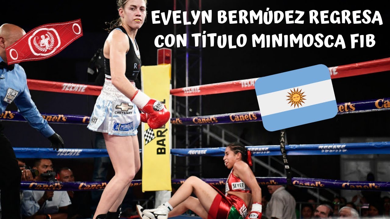 Evelyn Bermúdez y Silvia Torres empatan en la CMDX dispuataban el título Minimosca FIB