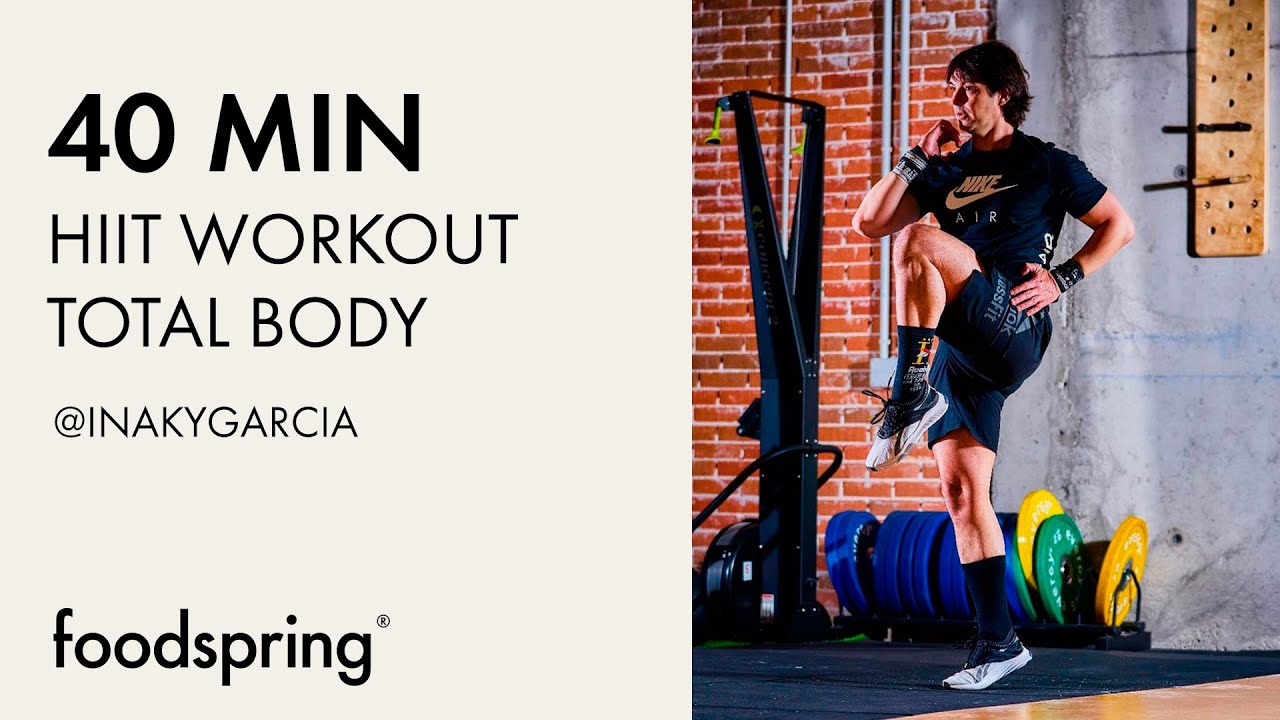 HIIT WORKOUT TOTAL BODY | HIIT 40 MINUTOS | @inakygarcia