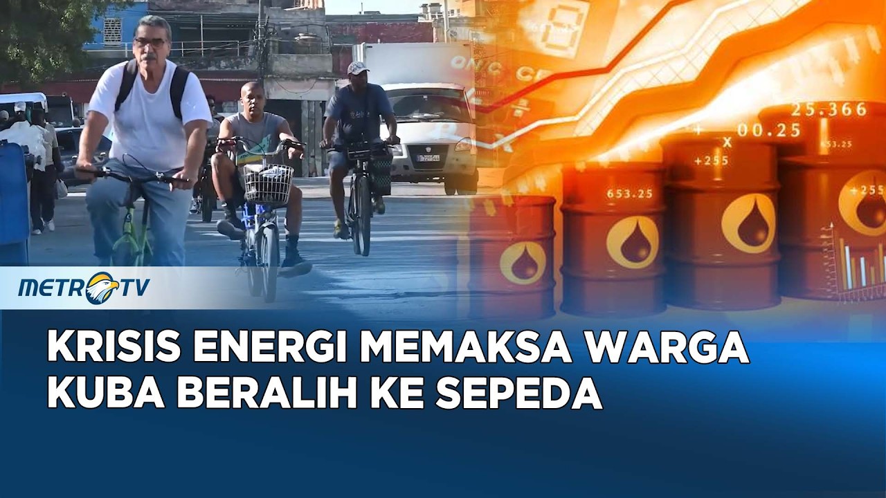 Krisis Energi Memaksa Warga Kuba Beralih ke Sepeda