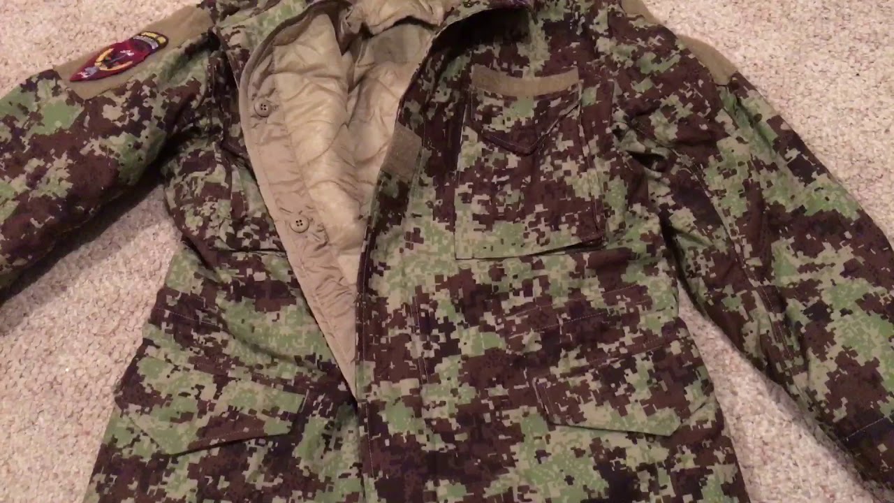 ANA digital Forest jacket m65
