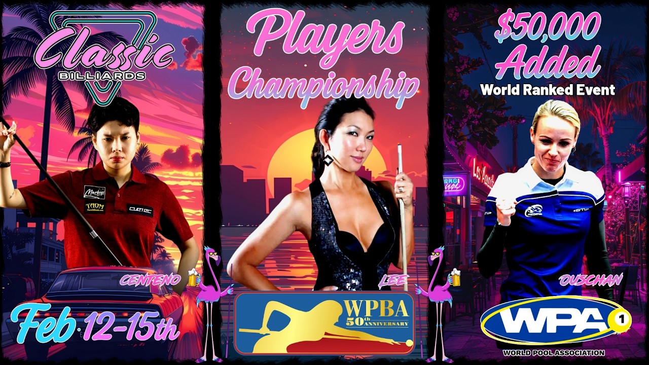 WPBA 50th Anniversary Tour Stop #2 - 2026 Classic's Players Championship BONUS TABLE - NO COMMENTARY