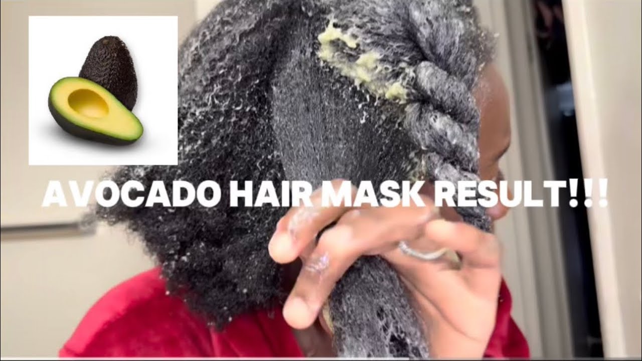 Does Avocado REALLY Work on Hair? DIY Banana & Avocado Hair Mask| Natural Hair