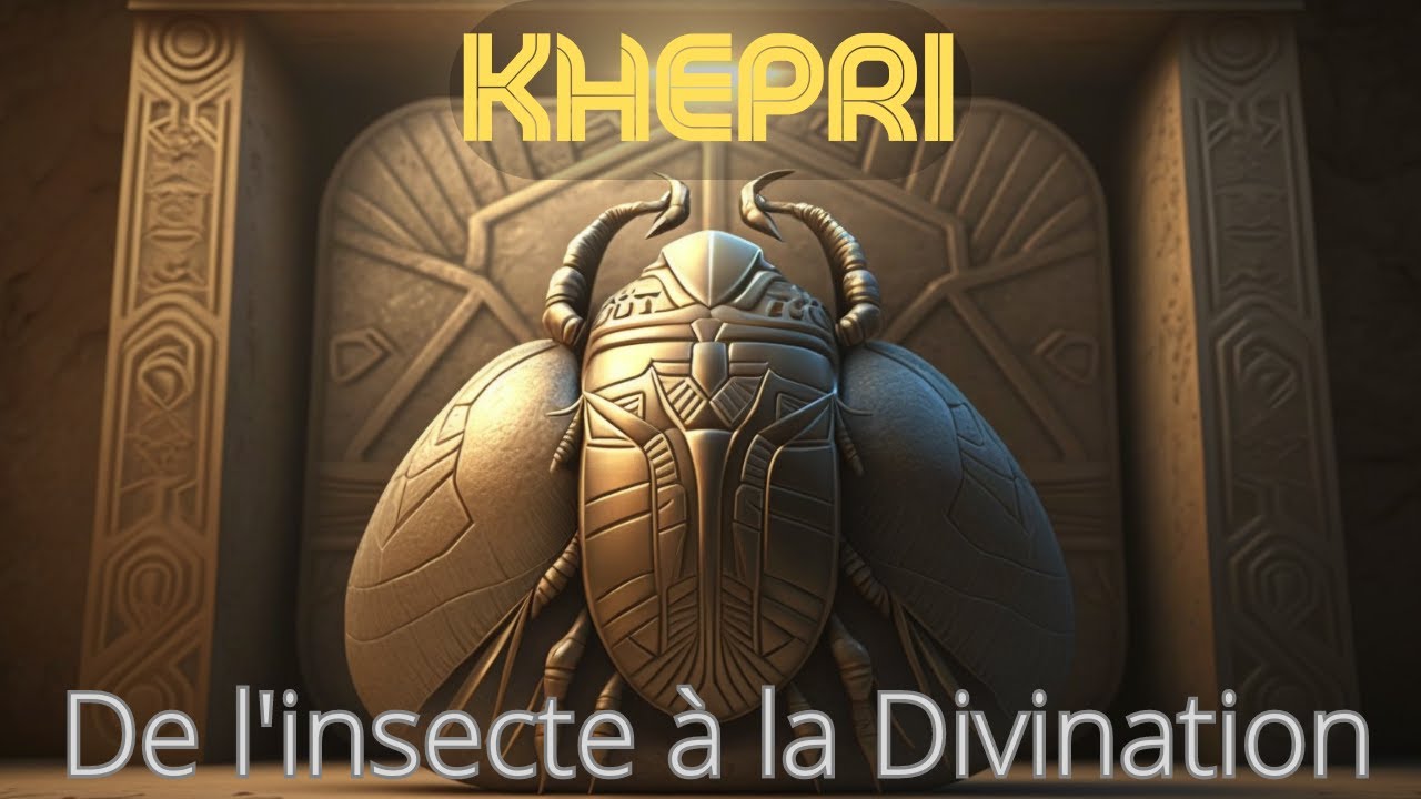 Le scarabée égyptien : de l'insecte à la divinité