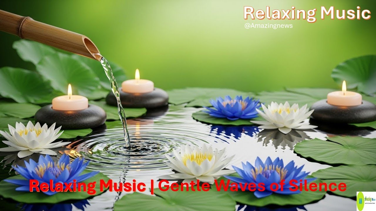 Relaxing Music | Gentle Waves of Silence #RelaxingMusic #DeepRelaxation #meditationmusic #animation