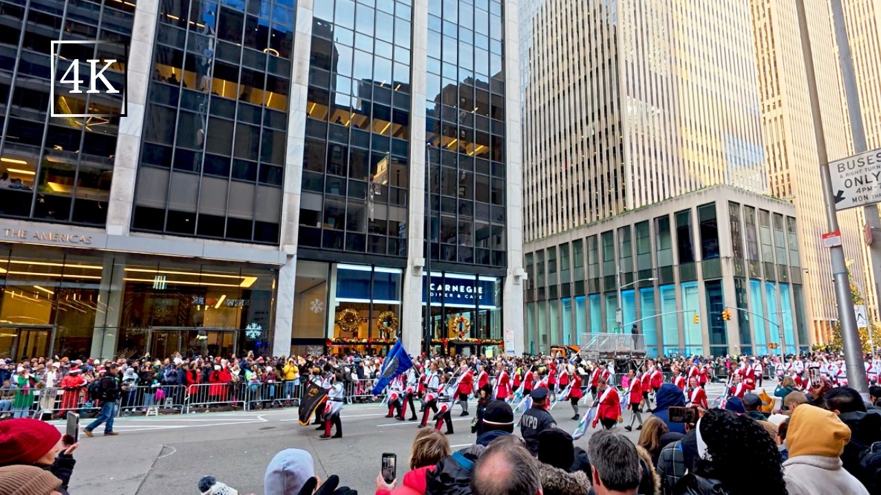 Jingle Bells - New York City Thanksgiving Parade 4K - 2nd  #nyc