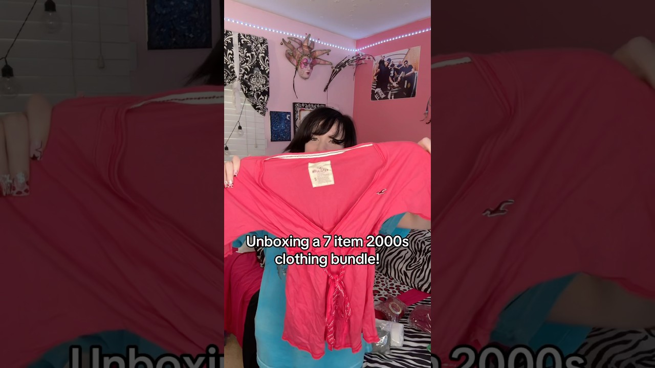 #unboxing #mercari #secondhand #2000sfashion #y2kfashion #mcbling #emogirl #alr3adyd3ad50