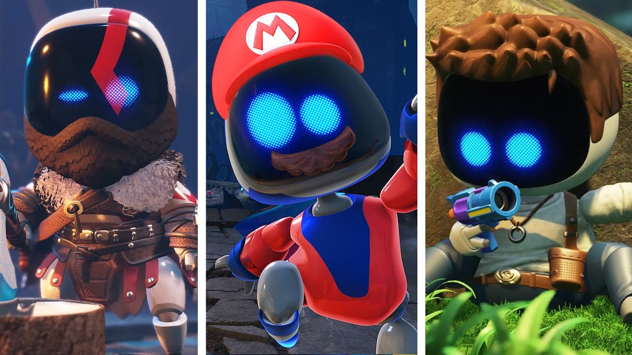 Astro Bot - ALL SPECIAL LEVEL and ALL CUTSCENES (100%) [4K 60FPS]