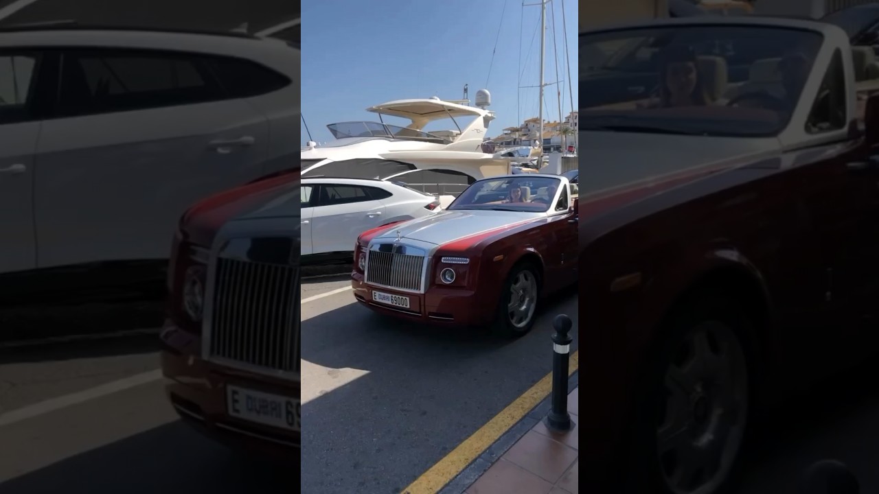 Rolls-Royce Phantom Drophead &ndash; Effortless Elegance by the Marina 🌊✨