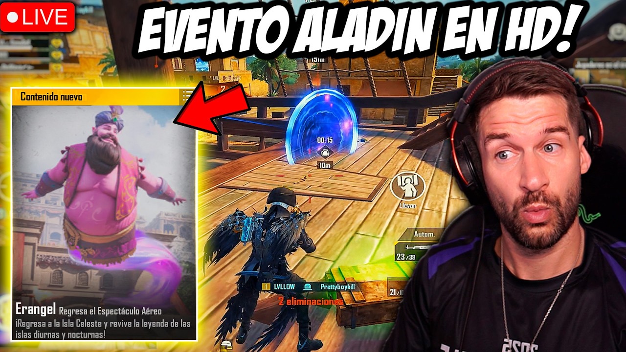 🔴REGRESA el EVENTO ALADIN en GRAFICOS ULTRA HD 🤩 Pubg Mobile
