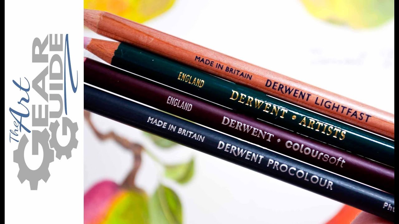 Derwent Lightfast, Artists, Coloursoft & Procolour Comparison