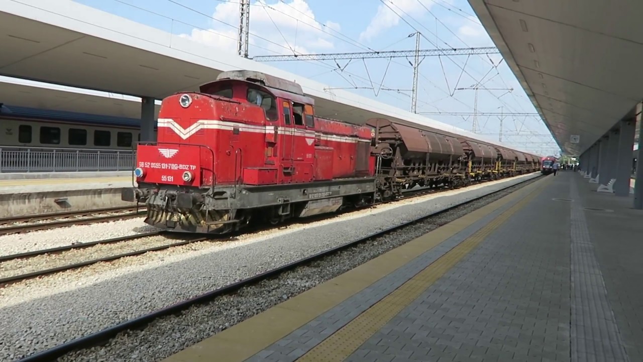 Trains At Sofia Central Station 12 June 2018