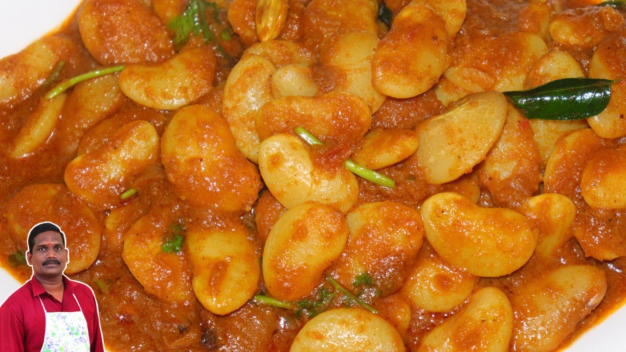 சுவையான Double Beans Gravy | Sidedish for Idly , chapathi & dosa |  Balaji's kitchen