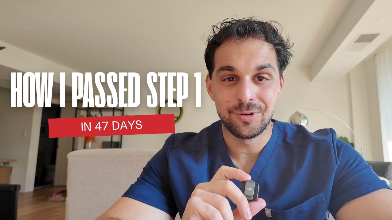 How I passed USMLE Step 1 in 47 Days