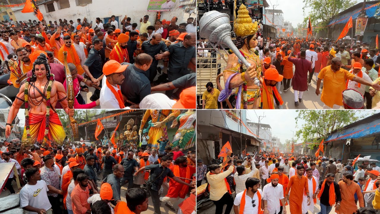 #Raja Singh Powerful Entry | Ram Navami Shobha Yatra 2025 #rajasingh