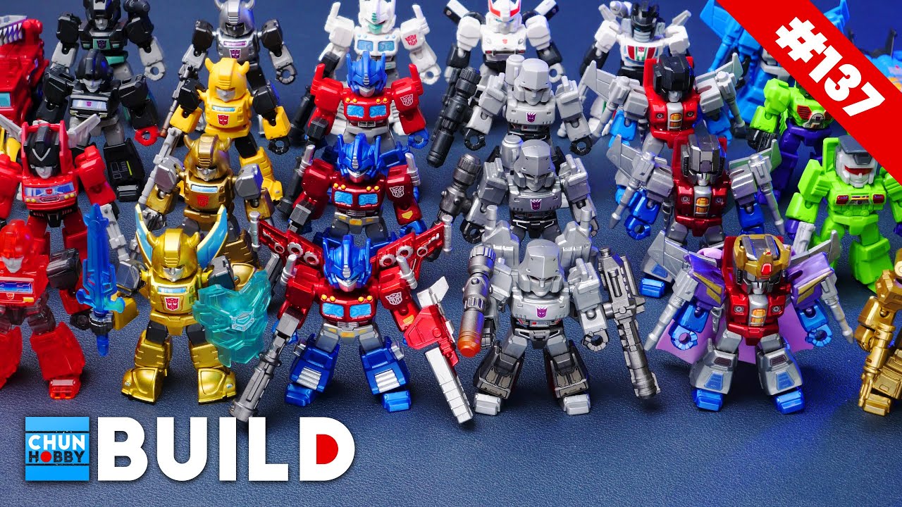 Transformers Speed Build! 100%Firepower Optimus Prime & Fully Armed Megatron & MORE!! | Beat Build