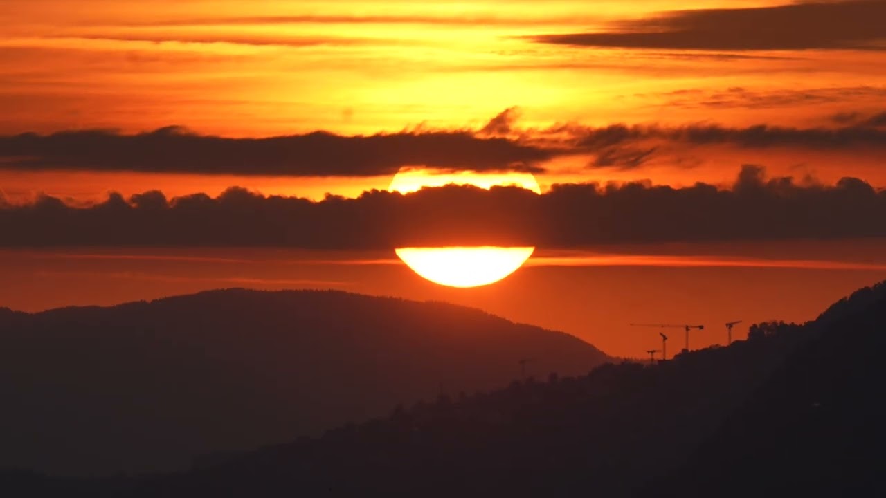 Soleil couchant   4K