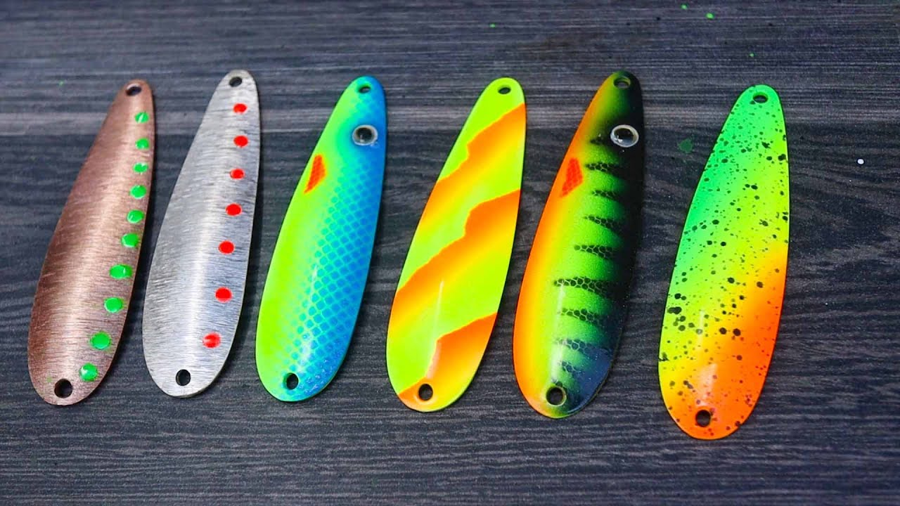 Making handmade spoons for pike | diy spoon lure