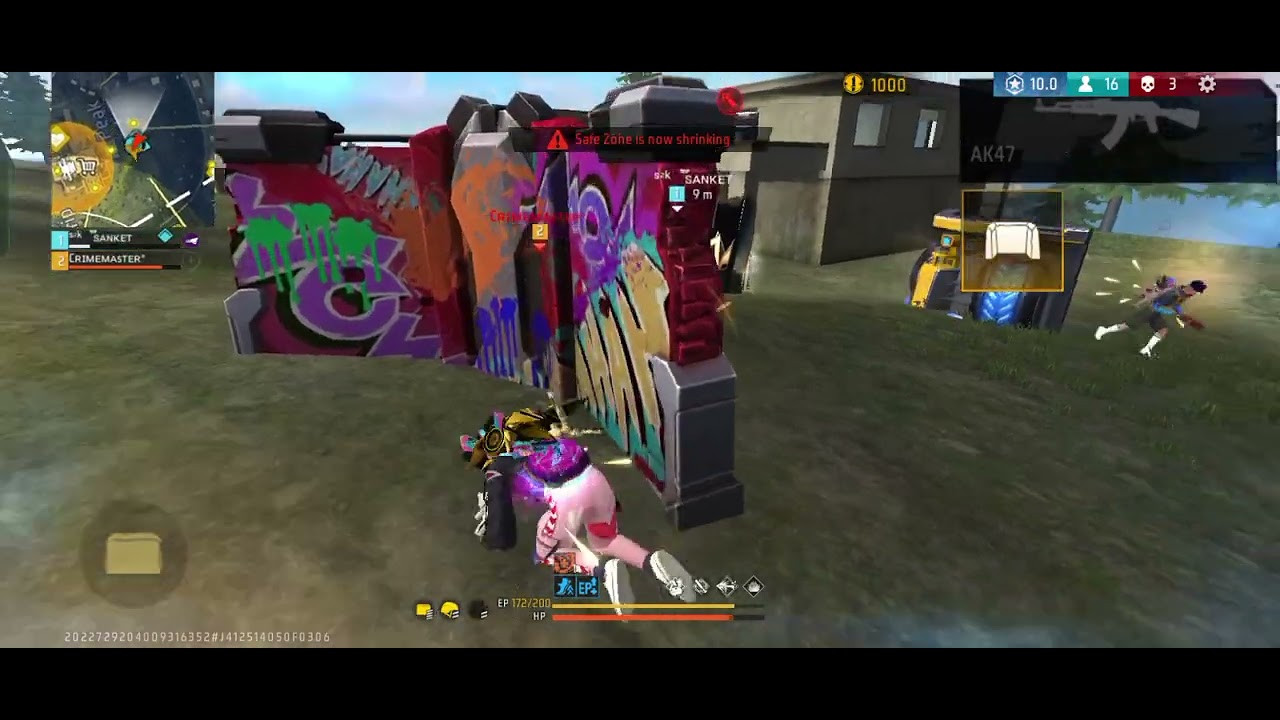 free fire gaming rank push booyah dua vs 4 top gaming smooth grena free fire gameplay FF video yt 