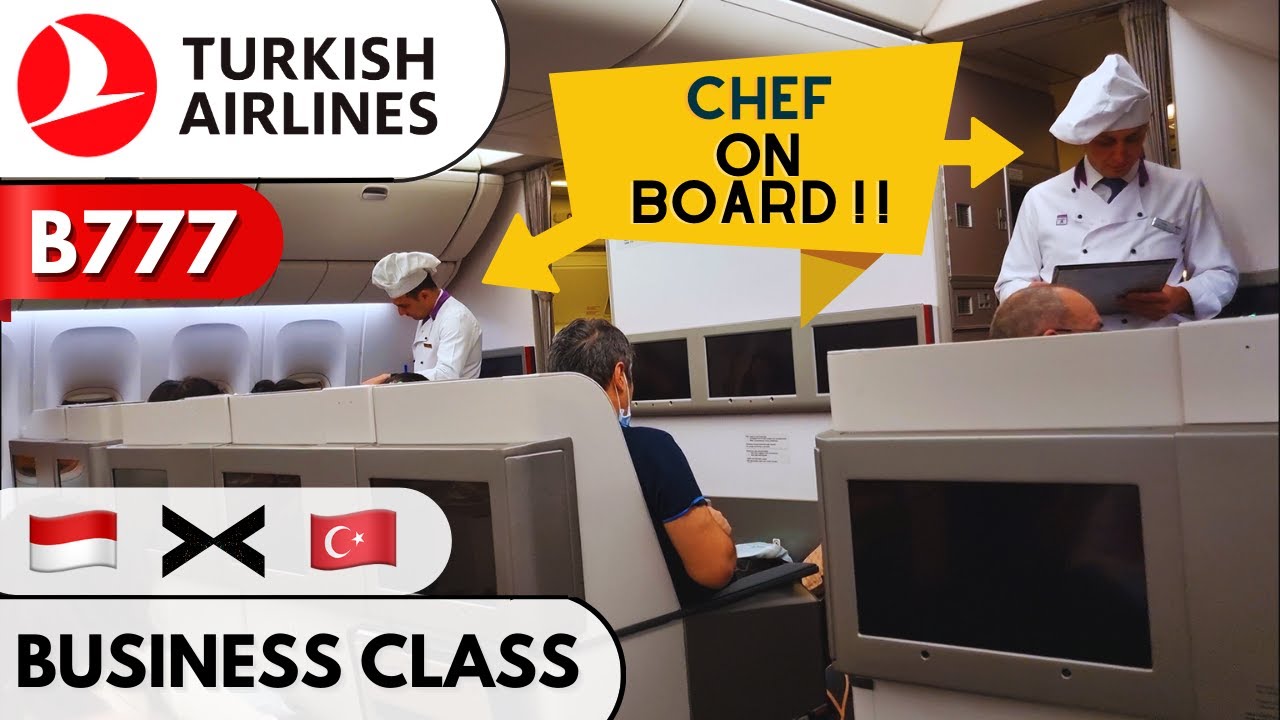 [4K] Turkish Business Class 777-300ER Review | Roundtrip Jakarta CGK- Istanbul IST | Turkish Lounge