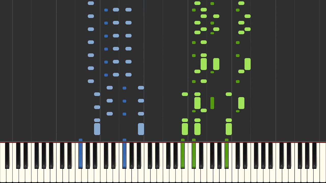 Beethoven - 6 Variations in D major, Op.76 [Piano Tutorial] (Synthesia)