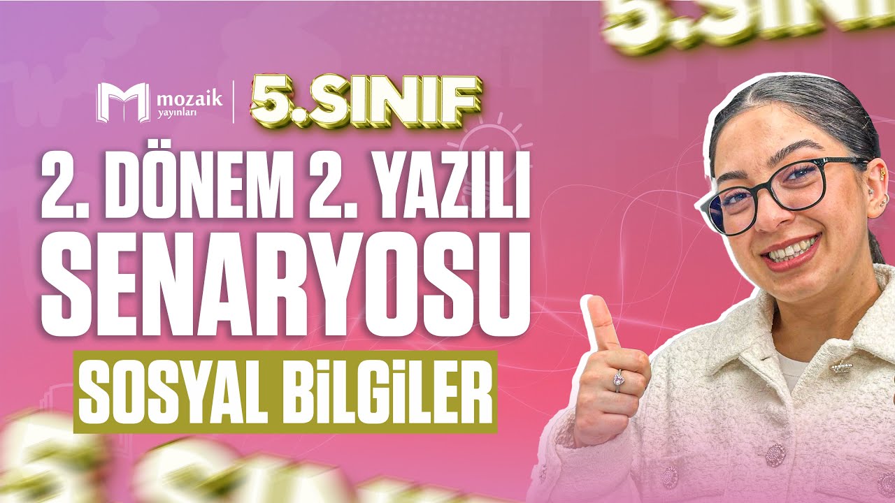 5. Sınıf Sosyal Bilgiler 2. Dönem 2. Yazılı Provası #2025