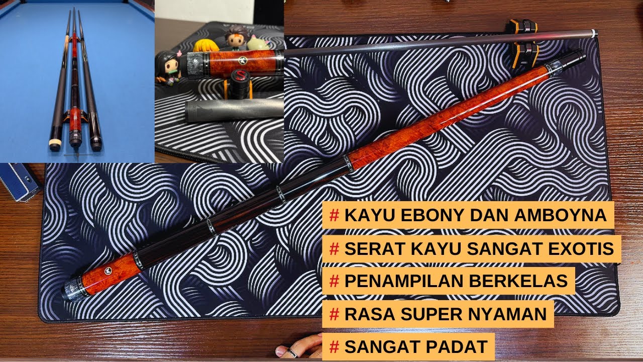 Review Stick Billiard Custom Lotus Cue setelah Pemakaian 2 bulan | Stick Predator USA bisa kalah