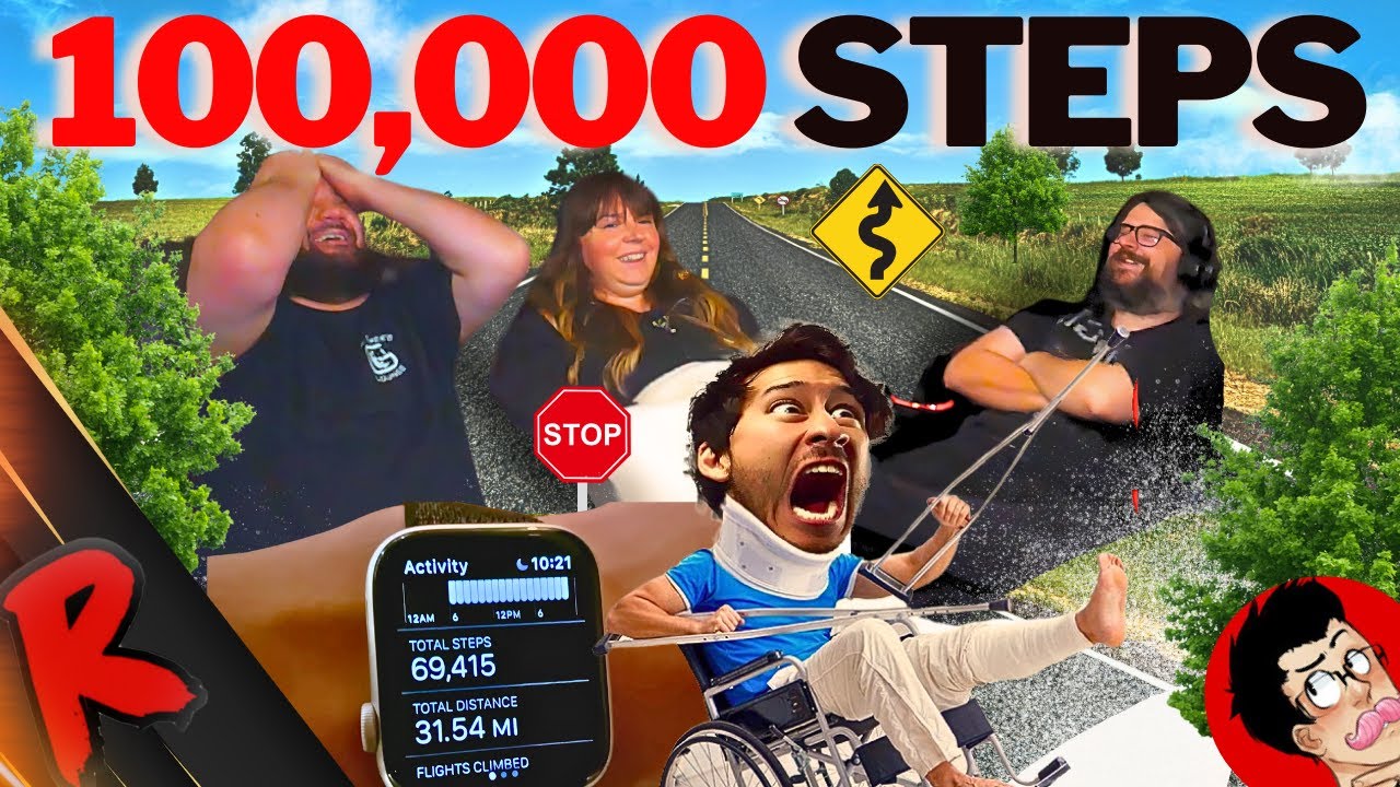 THIS CHALLENGE BROKE ME: 100000 Steps in a Single Day - @markiplier | RENEGADES REACT