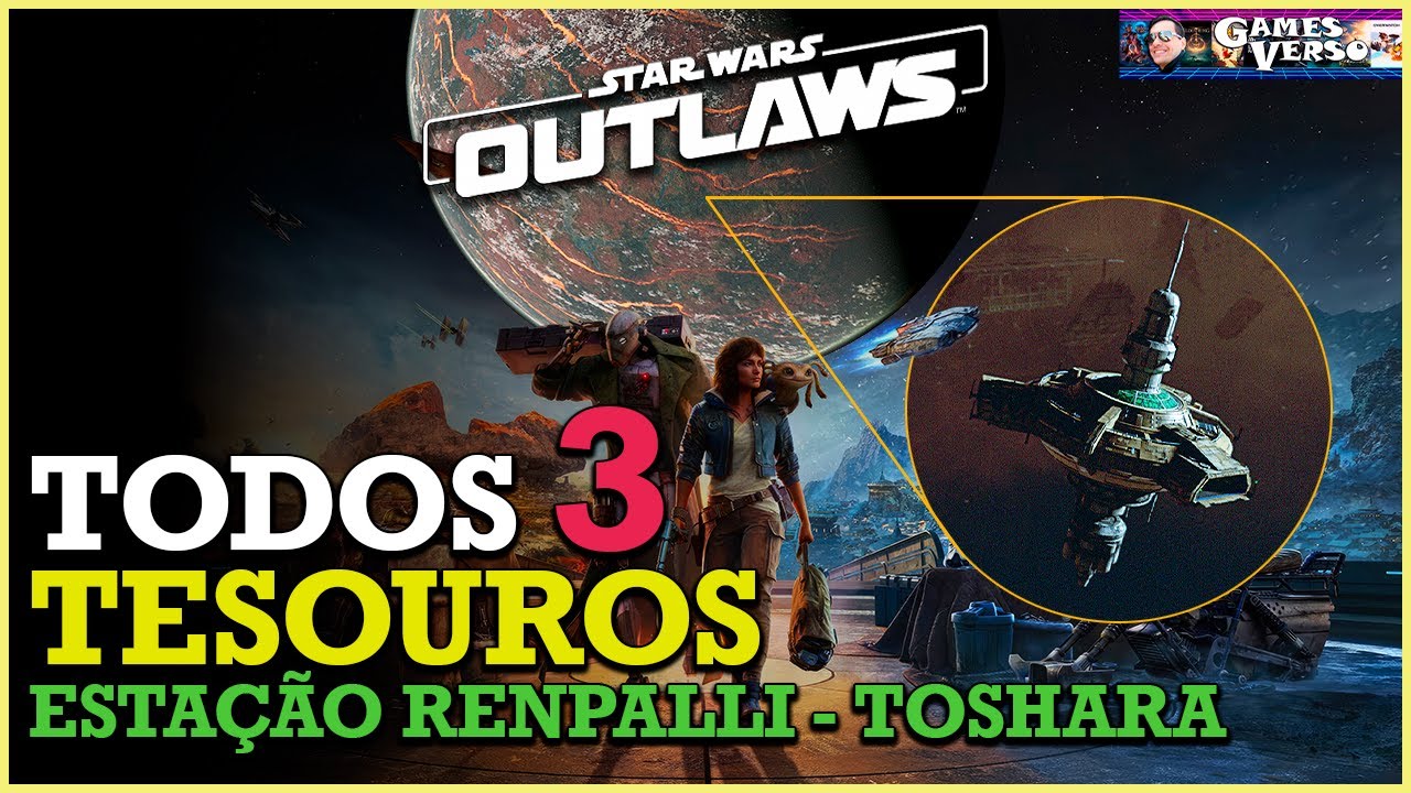 Todos Tesouros de Estação Renpalli (All Renpalli Station Treasure Locations) | STAR WARS OUTLAWS