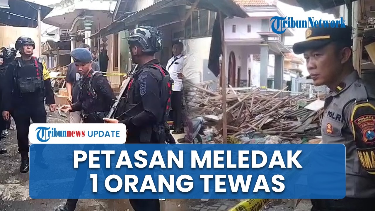 Ledakan Petasan Gegerkan Warga Situbondo, Bangunan Runtuh dan 1 Orang Tewas Tertimbun Tembok