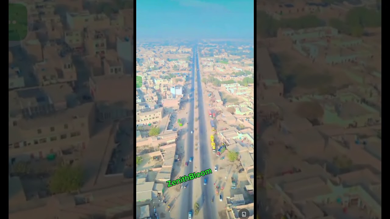 Lodhran city drone Video #lodhran #citylodhran #lodhransupper #dronevideo @JTech-yt