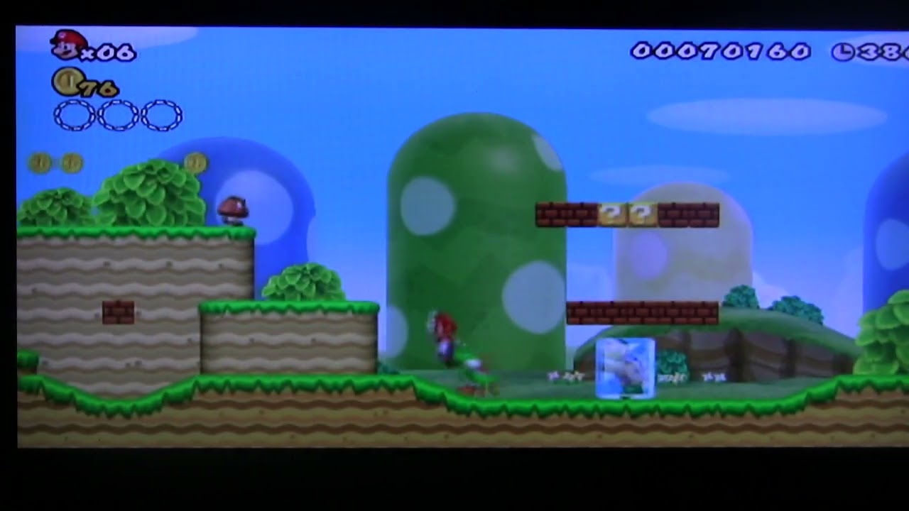 1-3 New Super Mario Bros. Wii | Calm Retro Gameplay