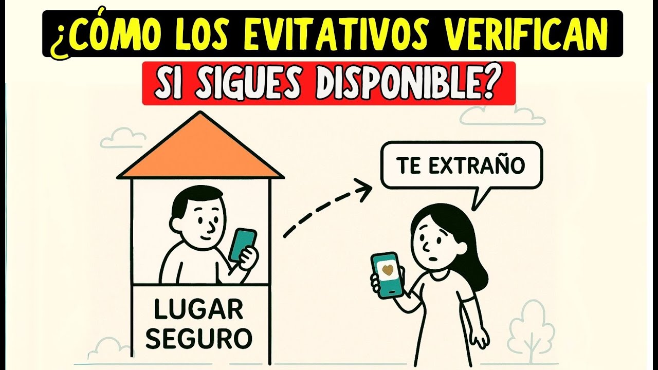 Así TE PRUEBAN los Evitativos para Ver Si Sigues Disponible Después de Rechazarte