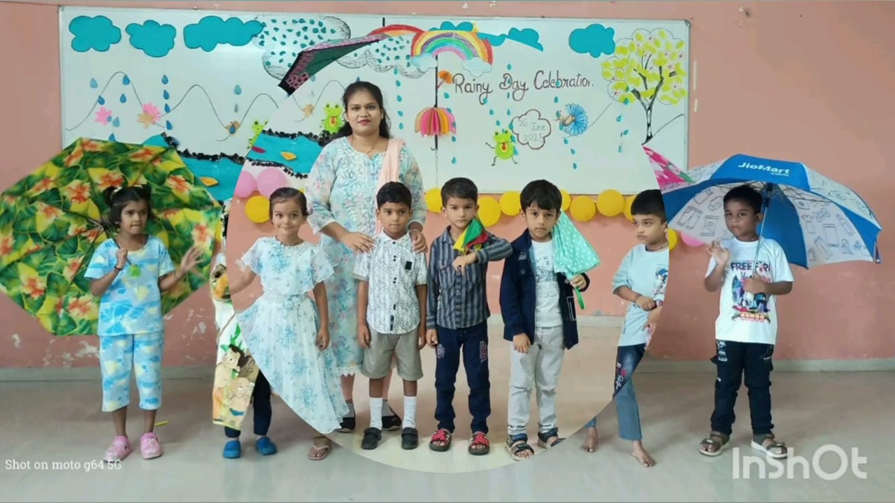 Rainy Day Celebration 2025 | Monsoon Masti at SSBT English Medium School, Jalgaon