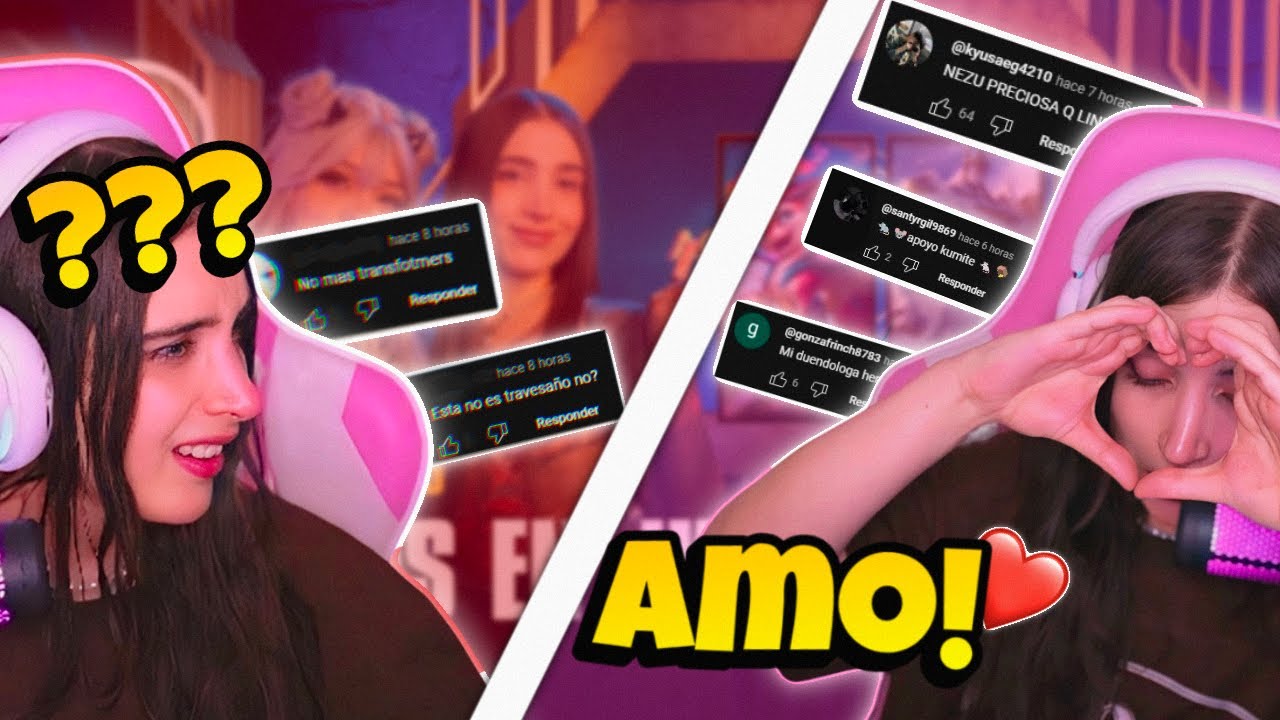 NEZUMI reacciona a SU ACTUALIZANDO Y LOS COMENTARIOS 🤣💗