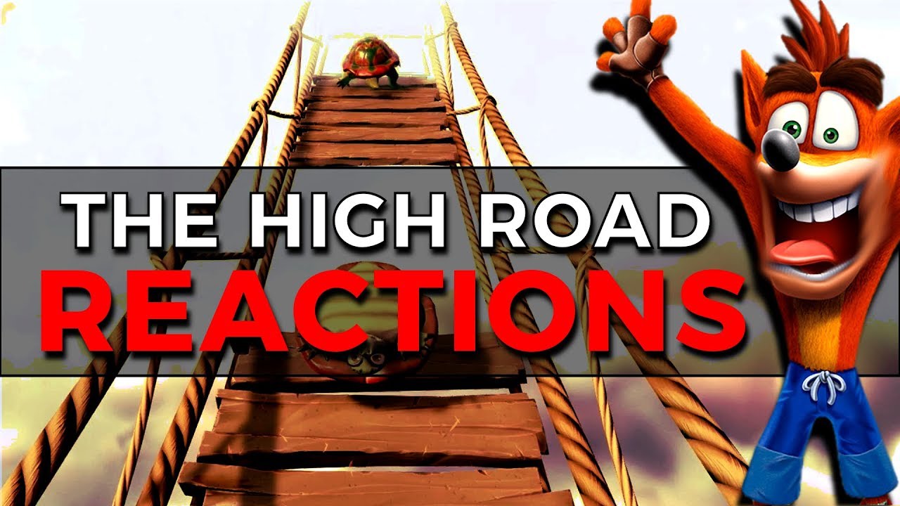 Level Reactions | Crash Bandicoot | The High Road