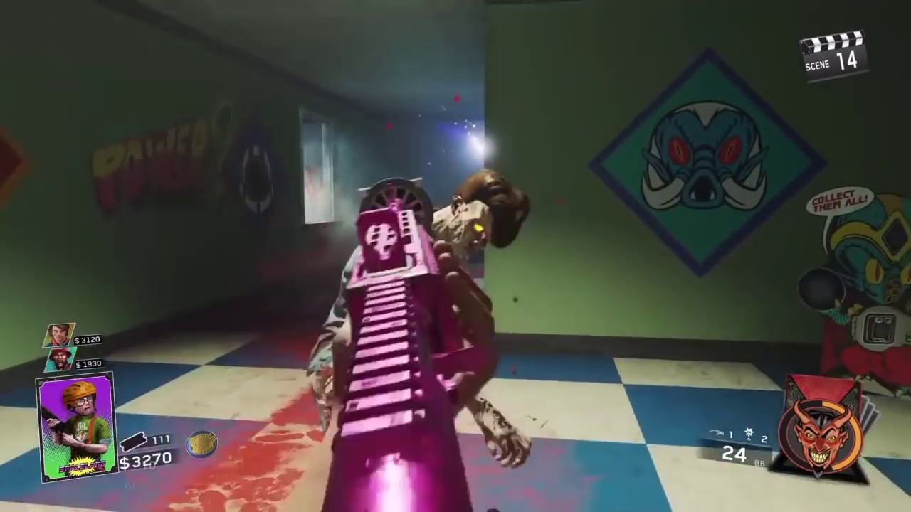 ZOMBIES IN SPACELAND EASTER EGG 