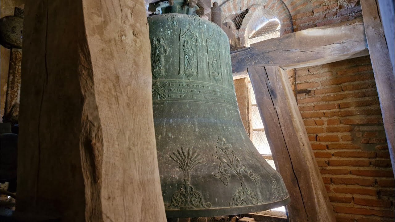 Cloches église St-Pierre d'Auzielle (31) - Plenum manuel
