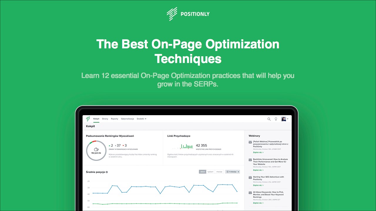 [Webinar] The Best On-Page Optimization Techniques