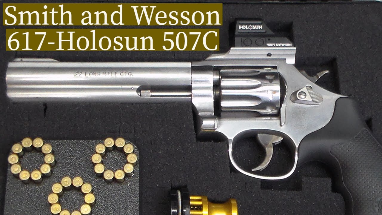 Smith and Wesson 617 with Holosun 507C
