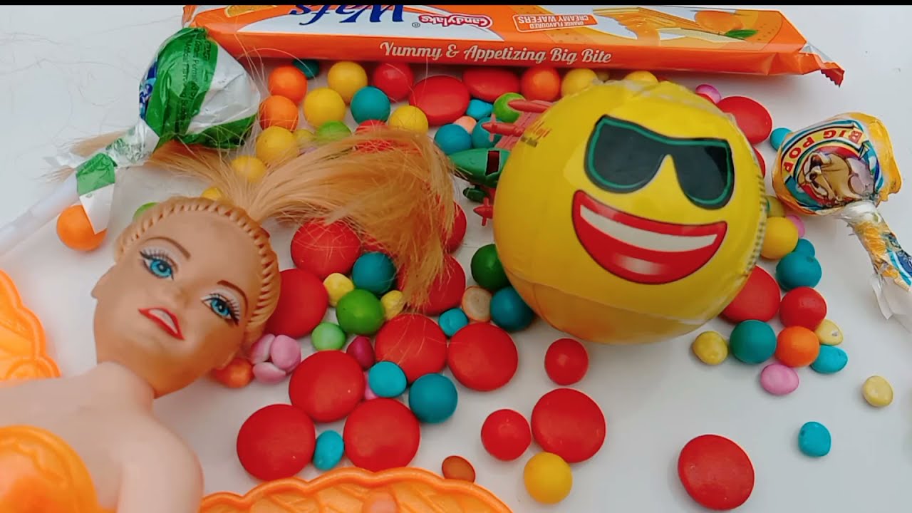 🍭A lot of kinder Joy balls opening