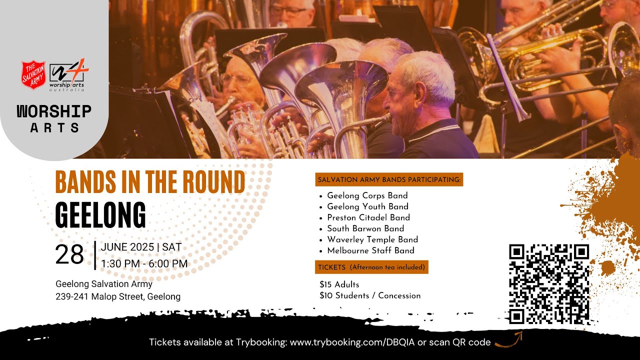 Bands in the Round Geelong 2025