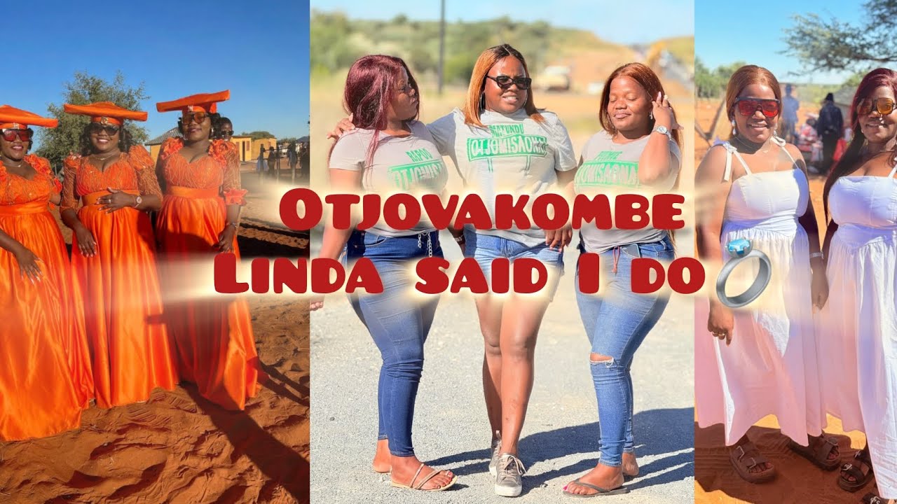 Wedding vlog:Linda's Wedding/Otjovakombe Namibian YouTuber🇳🇦 