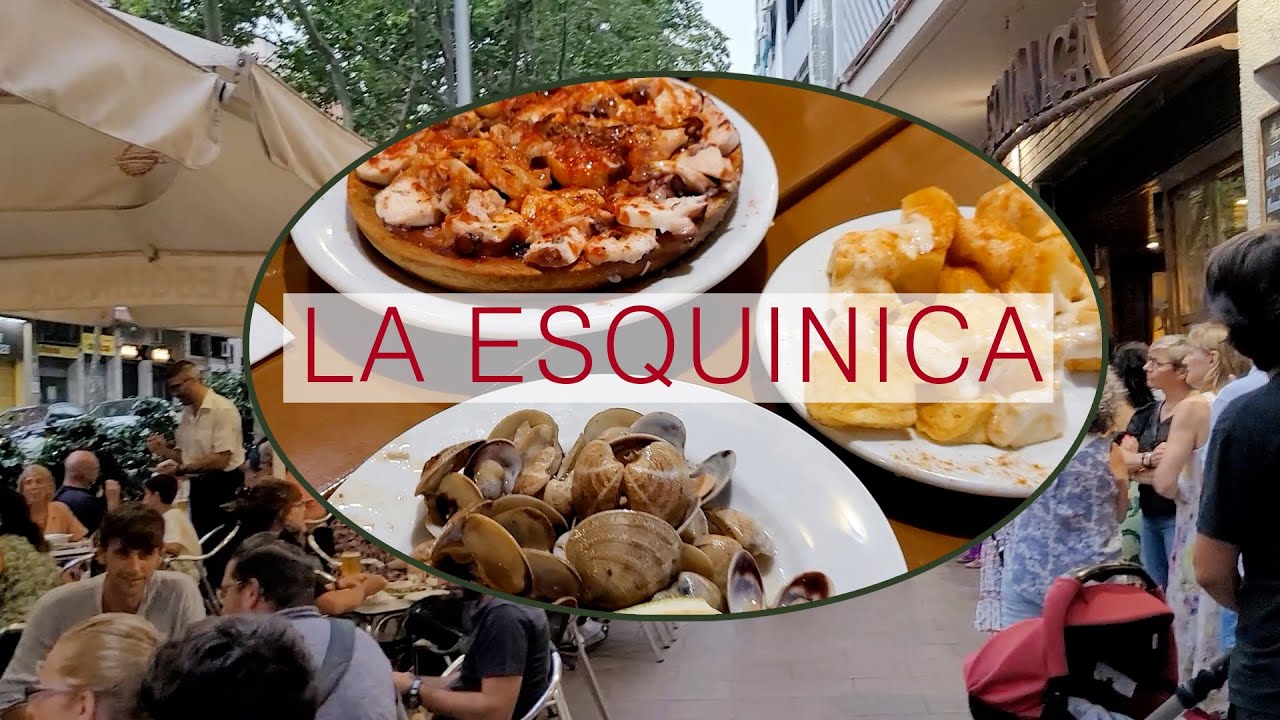 바르셀로나 에피타이저 맛집 라에스키니카 / La Esquinica Good restaurants in Barcelona Spain  스페인 #18일째