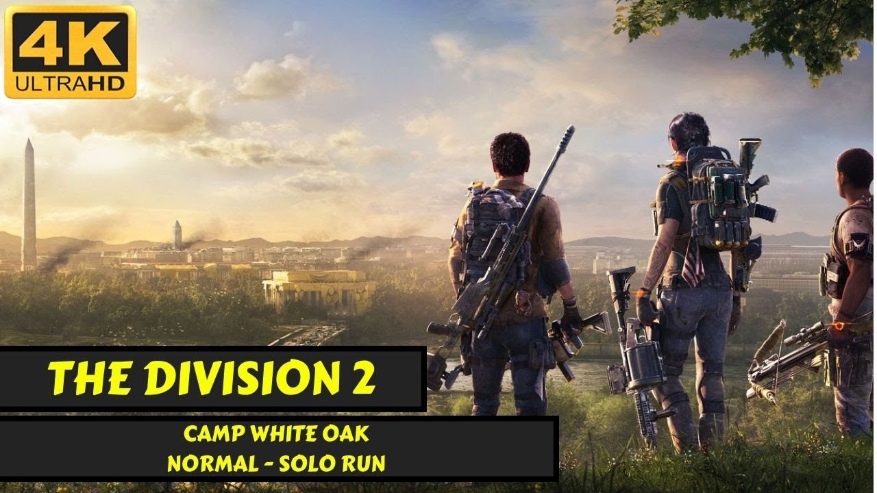 The Division 2 - Capitol Building - Normal - Solo - No Commentary - 4K