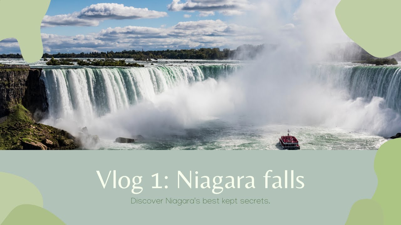 Niagara Falls Day & Night + Niagara Glen -Travel vlog